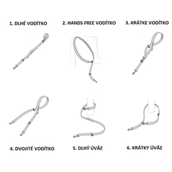 EZYDOG VODÍTKO VARIO 6 LEASH™ Diagram