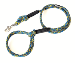 K9 JORDAN VODÍTKO EDC LEASH - BLUE/YELLOW