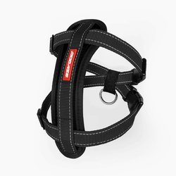 EZYDOG POSTROJ CHEST PLATE HARNESS + CAR RESTRAINT - BLK