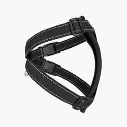 EZYDOG POSTROJ CHEST PLATE HARNESS + CAR RESTRAINT - BLK