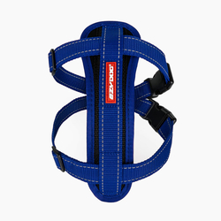 EZYDOG POSTROJ CHEST PLATE HARNESS + CAR RESTRAINT - BLUE