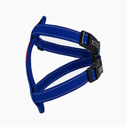 EZYDOG POSTROJ CHEST PLATE HARNESS + CAR RESTRAINT - BLUE