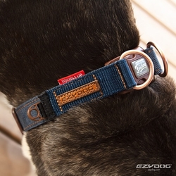 EZYDOG OBOJOK DOUBLE UP COLLAR - obojok pre psa - DENIM - Foto