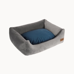 Recobed pelech pre psa Velvet Sofa - SIVÝ