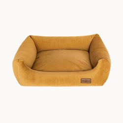 Recobed pelech pre psa Velvet Sofa - HORČICOVÝ