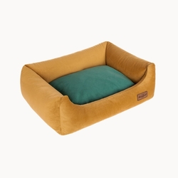 Recobed pelech pre psa Velvet Sofa - HORČICOVÝ