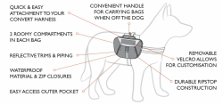 BATOHY CONVERT SADDLE BAGS