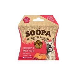 Soopa výcvikové pamlsky Healthy Bites – brusnica a sladký zemiak 50 g