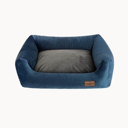 Recobed pelech pre psa Velvet Sofa - MODRÝ