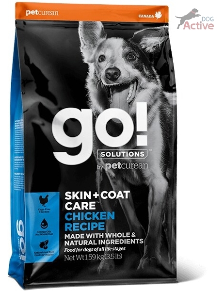 GO! Solutions Skin&Coat Chicken Dog 11,4 kg - granule pre psov